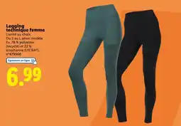 Lidl Legging technique femme offre