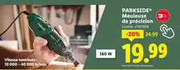 Lidl PARKSIDE Meuleuse de précision offre