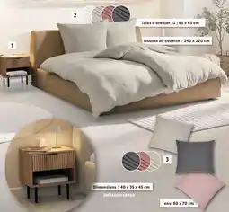 Lidl LIVARNO home Table de chevet offre