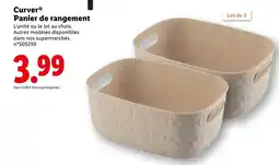 Lidl Curver Panier de rangement offre