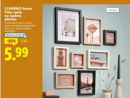 Lidl LIVARNO home Pêle-mêle ou cadres photos offre