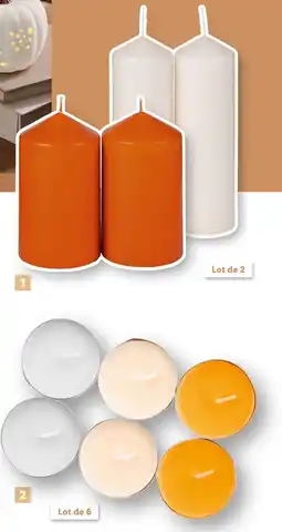 Lidl LIVARNO home Bougies offre
