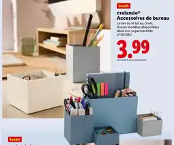 Lidl crelando Accessoires de bureau offre