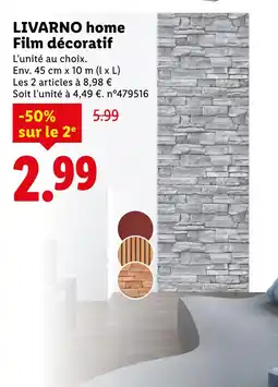 Lidl LIVARNO home Film décoratif offre