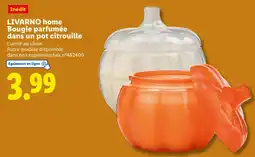 Lidl LIVARNO home Bougie parfumée dans un pot citrouille offre