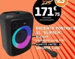 E.Leclerc Enceinte portable xl klipsch offre