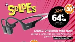 E.Leclerc Shokz - mini noir offre