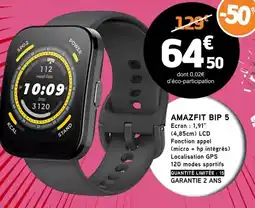 E.Leclerc Amazfit - bip 5 offre