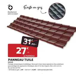 Bricomarché Panneau tuile offre