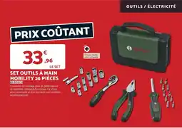 Bricomarché BOSCH Set outils à main mobility offre