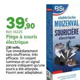 Provence Outillage Signal - piège à souris électrique offre