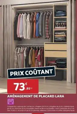 Bricomarché Aménagement de placard lara offre