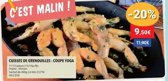 Gel 2000 Cuisses de grenouilles - coupe yoga offre