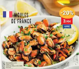 Gel 2000 Décoquillées cuites offre