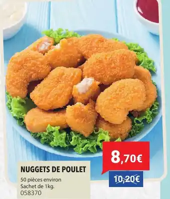 Gel 2000 Nuggets de poulet offre