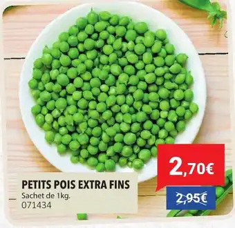 Gel 2000 Petits pois extra fins offre