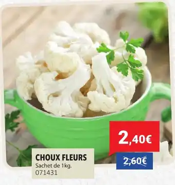 Gel 2000 Choux fleurs offre