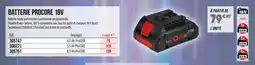 Master Pro BOSCH Batterie procore 18v offre