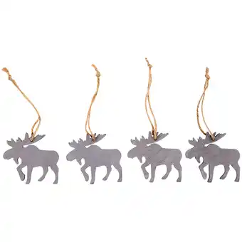 Action Suspensions de noël en bois offre