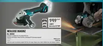 Master Pro MAKITA Meuleuse dga506z offre
