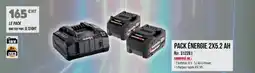 Master Pro METABO Pack énergie 2x5.2 ah offre