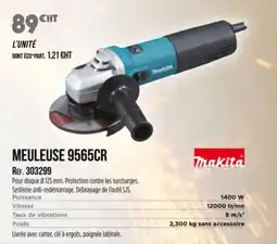Master Pro MAKITA Meuleuse 9565cr offre