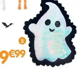 b&m Coussin fantôme argenté offre