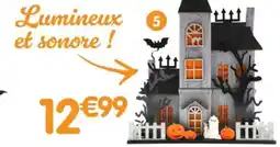 b&m Maison halloween hantée offre