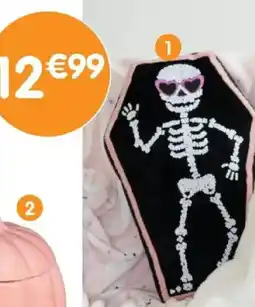b&m Coussin cercueil squelette offre