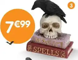 b&m Faux livre avec crâne et corbeau offre