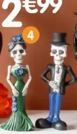 b&m Figurine mr et mme "dia de los muertos" offre