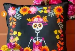 b&m Coussin "dia de los muertos" offre