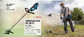 Master Pro BOSCH Débroussailleuse gfr 18v-23 offre