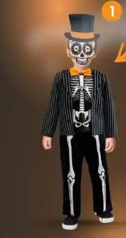 b&m Costume enfant skeleton offre