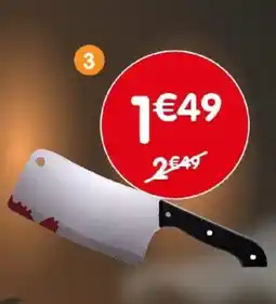 b&m Couteau avec sang offre