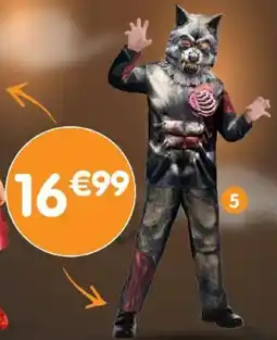 b&m Costume garçon loups garou offre