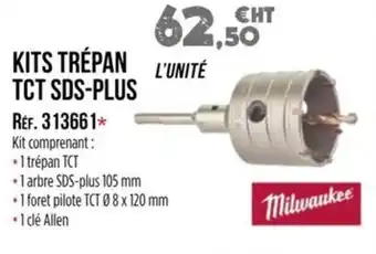 Master Pro MILWAUKEE Kits trépan tct sds-plus offre