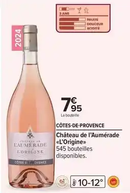 Carrefour Express Château - côtes-de-provence offre