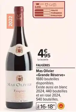 Carrefour Express Mas olivier - grande réserve offre