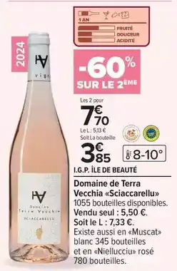 Carrefour Express Domaine de terra vecchia - i.g.p. île de beauté offre