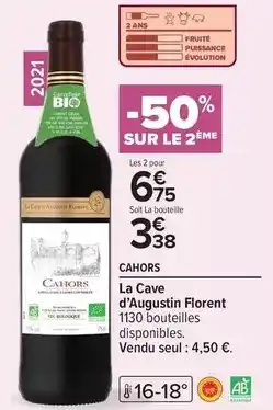 Carrefour Express Carrefour - la cave d'augustin florent offre