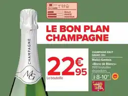 Carrefour Express Brut - champagne grand cru offre