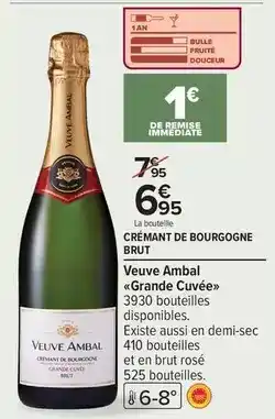 Carrefour Express Brut - crémant de bourgogne offre