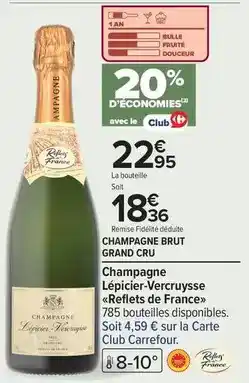 Carrefour Express Reflets de france - champagne brut offre