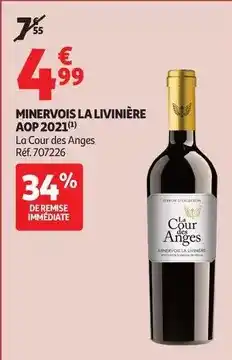 Auchan Supermarché Minervois la liviniere aop 2021 offre