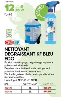 Master Pro Nettoyant degraissant kf bleu eco offre