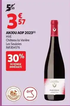 Auchan Supermarché Château - anjou aop 2023 offre