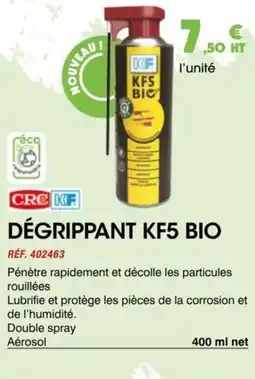 Master Pro Dégrippant kf5 bio offre