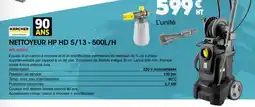 Master Pro KARCHER Nettoyeur hp hd 5/13 - 500l/h offre