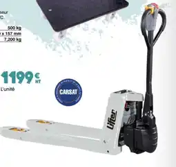 Master Pro Transpalette électrique ey15l offre